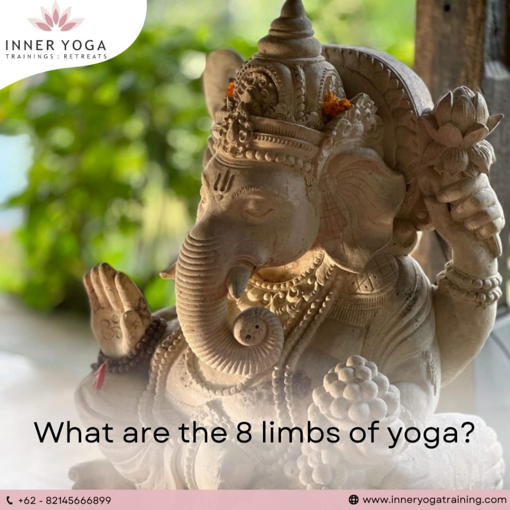 What are the 8 limbs of yoga?